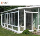 Villa de Invierno Jardín Casa de pie libre Veranda de vidrio de aluminio Sala de sol