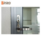 Plegamiento de cristal plegable exterior de aluminio de la certificación de las puertas ISO de las puertas deslizantes del doblez del BI que resbala puertas del patio
