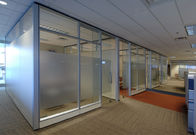El espacio de oficina moderno las divisiones permanentes libres de la oficina del marco de aluminio divide/de la construcción