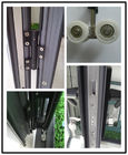 Color resistente de alta temperatura de aluminio ahorro de energía de las puertas plegables opcional