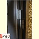 Puerta de cristal moderada palmo de la larga vida, tipos de aluminio modernos bisagras exteriores de las bisagras de puerta de la ducha de las puertas del oscilación doble