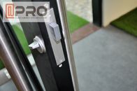 Certificación de aluminio de las puertas ISO del pivote del multicolor con el frente de cristal moderado de la puerta del pivote de la puerta de la bisagra doble de cristal del pivote