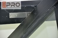 Certificación de aluminio de las puertas ISO del pivote del multicolor con el frente de cristal moderado de la puerta del pivote de la puerta de la bisagra doble de cristal del pivote