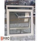 Toldo de aluminio Windows del ahorro de espacio con las ventanas de cristal fortalecidas calor del toldo del reemplazo de las ventanas del toldo del metal