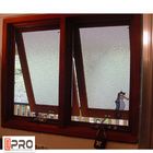 Awnin francés de Hung Window Customized Color del sonido/del aislamiento de calor del toldo de la lumbrera de la ventana de la ventana triple superior de aluminio del toldo