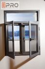La rotura termal Windows de aluminio de Unbreakbale balancea el estilo abierto construido en el marco de la puerta del marco de las persianas, marco doble