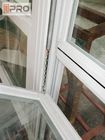 El polvo cubrió el solo impacto Windows francés del huracán de Hung Window Custom Lift Up