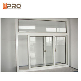 La oficina revestida Windows de desplazamiento de aluminio interior del polvo modificó la ventana de desplazamiento para requisitos particulares del mecanismo del perfil de la ventana de desplazamiento del tamaño
