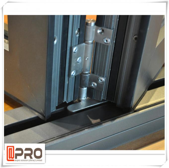 El aluminio del diseño moderno que doblaba apilando las puertas para el