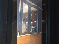 Double Glazed Glass 6063 T5 Aluminium Bifold Windows