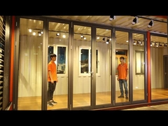 Pantalla frontal metálica perforada de aluminio malla de puerta corredera magnética Pantalla de mosca