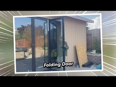 Puertas correderas de vidrio de aluminio de 2 mm de doble acristalamiento premium resistentes a la intemperie 2.1m de altura