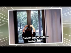 Puertas correderas de vidrio de aluminio de 2 mm de doble acristalamiento premium resistentes a la intemperie 2.1m de altura