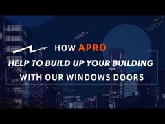 Puerta plegable de aluminio multifuncional recubierta en polvo personalizada con sellador de silicona