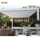 Restaurante al aire libre de la pérgola de aluminio del Gazebo 6063 con el toldo retractable