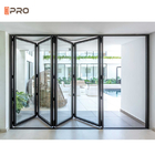 Puertas plegables de aluminio fabulosas internas de encargo para residencial