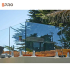 Rejilla de cristal de aluminio resistente a la corrosión Rejilla de mano de piscina Rejilla de balcón segura de acero inoxidable