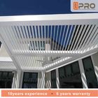 La certificación de aluminio moderna resistente de la pérgola ISO de la sol modificó color para requisitos particulares