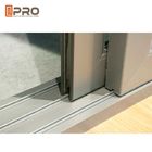 Puertas de cristal de desplazamiento de aluminio de la prueba de los sonidos para el marco residencial y comercial de la puerta deslizante que resbala la ducha frameless