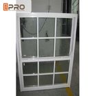 Color de aluminio horizontal del tratamiento de superficie de Windows PVDF del marco opcional