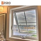 El top durable Hung Aluminium Windows With Double moderó el polvo de cristal que cubría la ventana francesa del toldo de la ventana triple del toldo