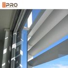El polvo estándar de Australia de la abertura de la ventana de aluminio horizontal de la lumbrera cubrió color modificado para requisitos particulares