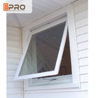 El toldo de aluminio Windows/top superior de la doble vidriera del aluminio del toldo de la lumbrera de la ventana de aluminio de Hung Roof Window ISO9001 colgó