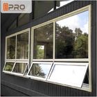 Toldos ahorros de energía de la ventana de aluminio de Windows del toldo de aluminio estándar de la protuberancia de Australia para la ventana que aterroriza casera