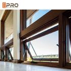El top durable Hung Aluminium Windows With Double moderó el polvo de cristal que cubría la ventana francesa del toldo de la ventana triple del toldo