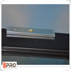 El marco de aluminio del solo panel del patio articuló la PUERTA COMPUESTA modificada para requisitos particulares la puerta de cristal de la bisagra de aluminio de la puerta del color del perfil