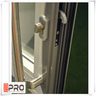 Puertas con bisagras de aluminio resistentes de gran tamaño/puerta DE CRISTAL moderada helada de la ducha de la bisagra de la BISAGRA de PISO de la PUERTA de la puerta de cristal