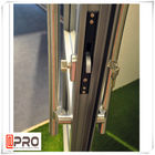 La penetración del agua previene la bisagra con bisagras de aluminio del marco de puerta de plegamiento de la bisagra del grueso del perfil de las puertas 1.2-2.0M M