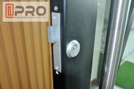 Las puertas de aluminio del pivote de la rotura termal colorean opcional para la puerta de entrada residencial y comercial del pivote de la bisagra de puerta del pivote