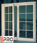 Residencial elimine el marco Windows/ventana que gira de aluminio con las ventanas de aluminio blancas del diseño de la rejilla