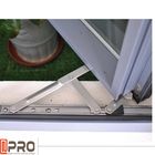 Tormenta horizontal de encargo moderna Windows del marco/tamaños de aluminio estándar de la ventana del marco de Windows de la casa de aluminio