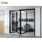 las puertas plegables de aluminio visibles de 38m m salvo espacio dividen la puerta plegable