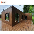 Casa modular prefabricada plegable de la casa minúscula de madera movible