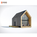 Tipo de lujo concreto rápido casa prefabricada de T del chalet envase de 40 pies de madera