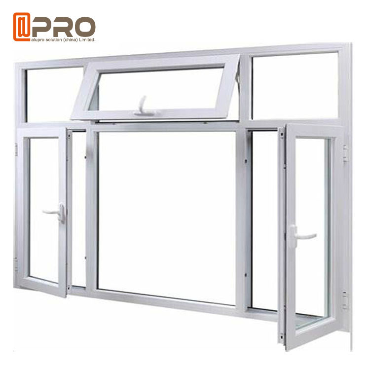 Modifique el marco para requisitos particulares doble horizontal Windows/ventana de aluminio del marco del arco de la ventana del marco de Nigeria de la ventana de vidrio del capítulo