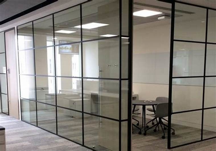 Divisores de cristal del cubículo de la media altura moderna del ISO, Boss Office Partition Wall
